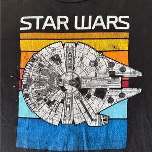 Star Wars Millennium Falcon Graphic tee Short Sleeve size XL